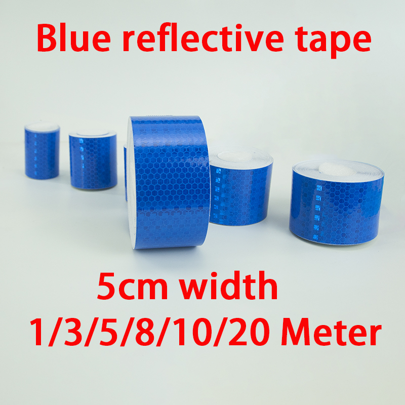 Reflector 5 In 1 - Cintas reflectantes azules, cinta de advertencia