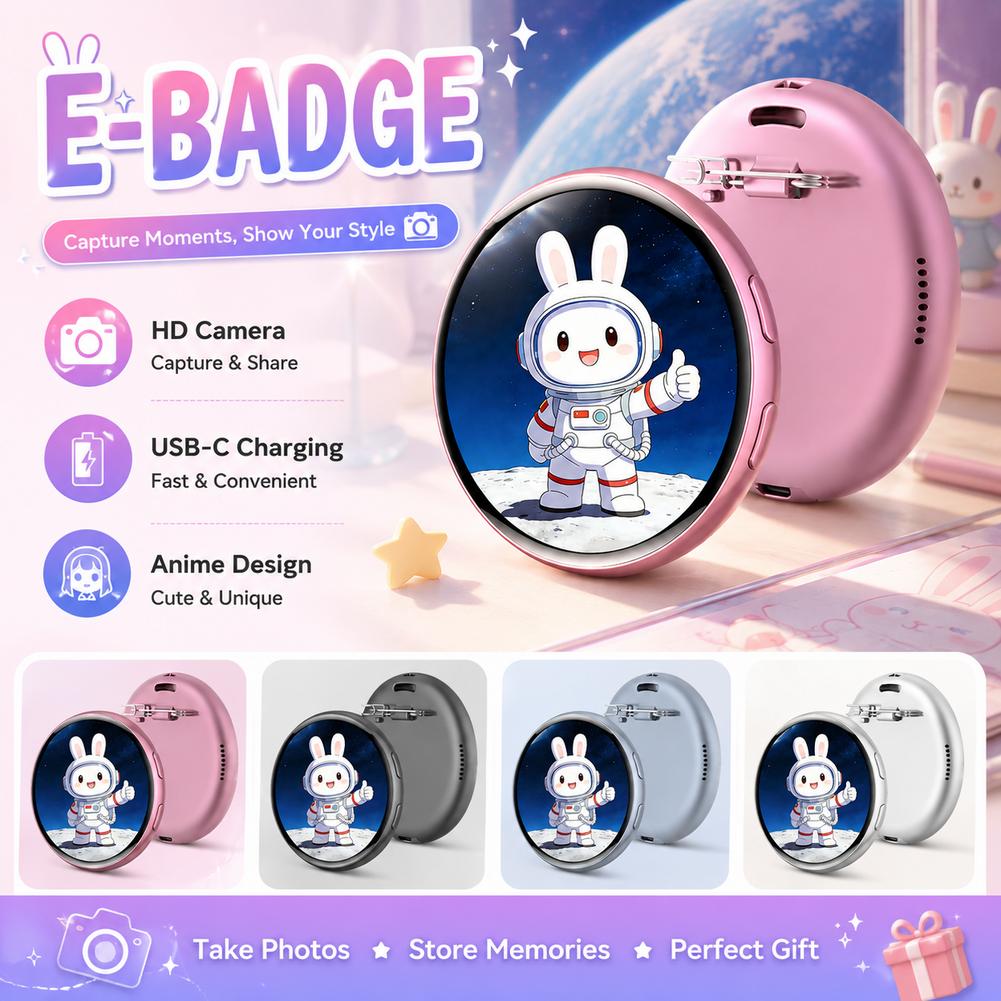 Photography Grid - Cargador USB-C para Ebadge con función
