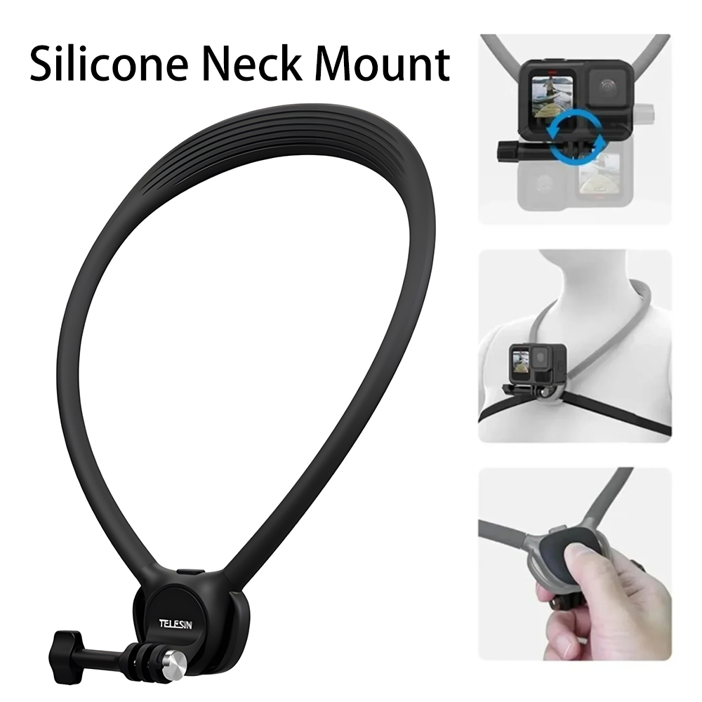 Insta360 Camera Go 3 - Soporte de cuello de silicona suave