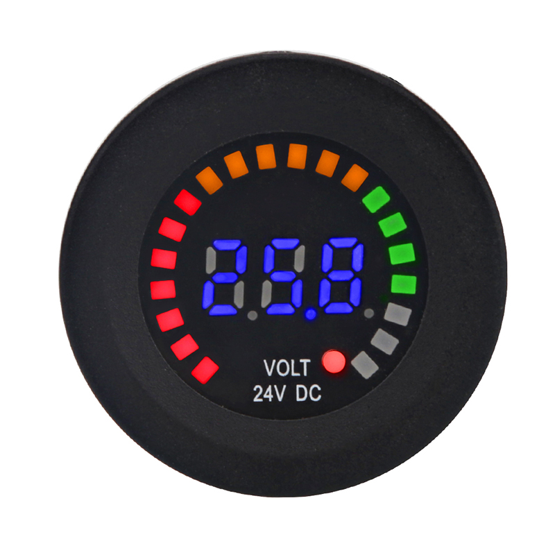 Light Meter Incident - Voltímetro de 24V y 12V CC,
