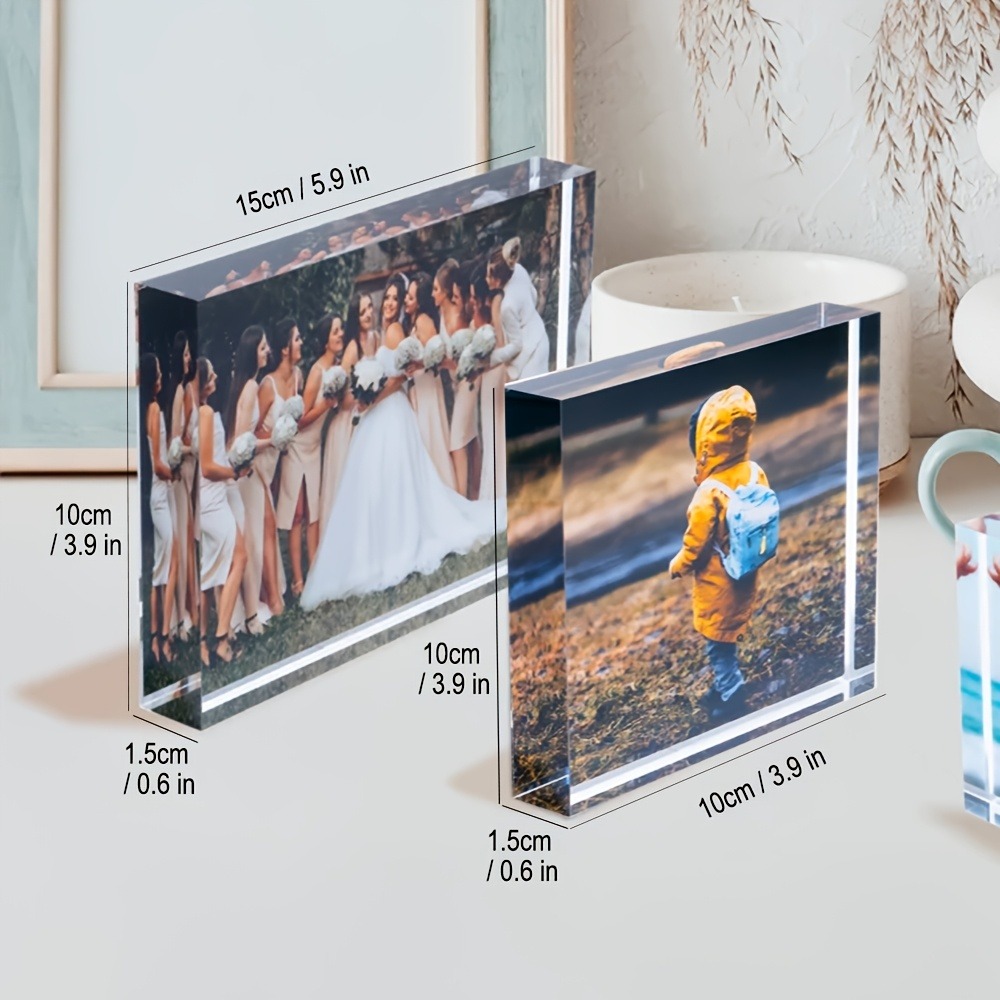 Photographic Memory - Bloque de Fotos Acrílico 3D Personalizado