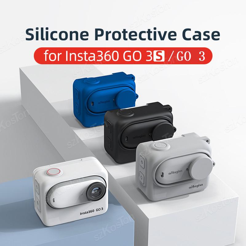 Insta360 Camera Go 3 - Funda protectora de silicona para cámara