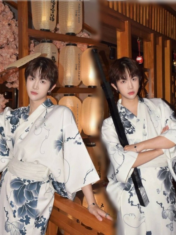 Photography Online - Conjunto de Kimono Tradicional para Hombre,