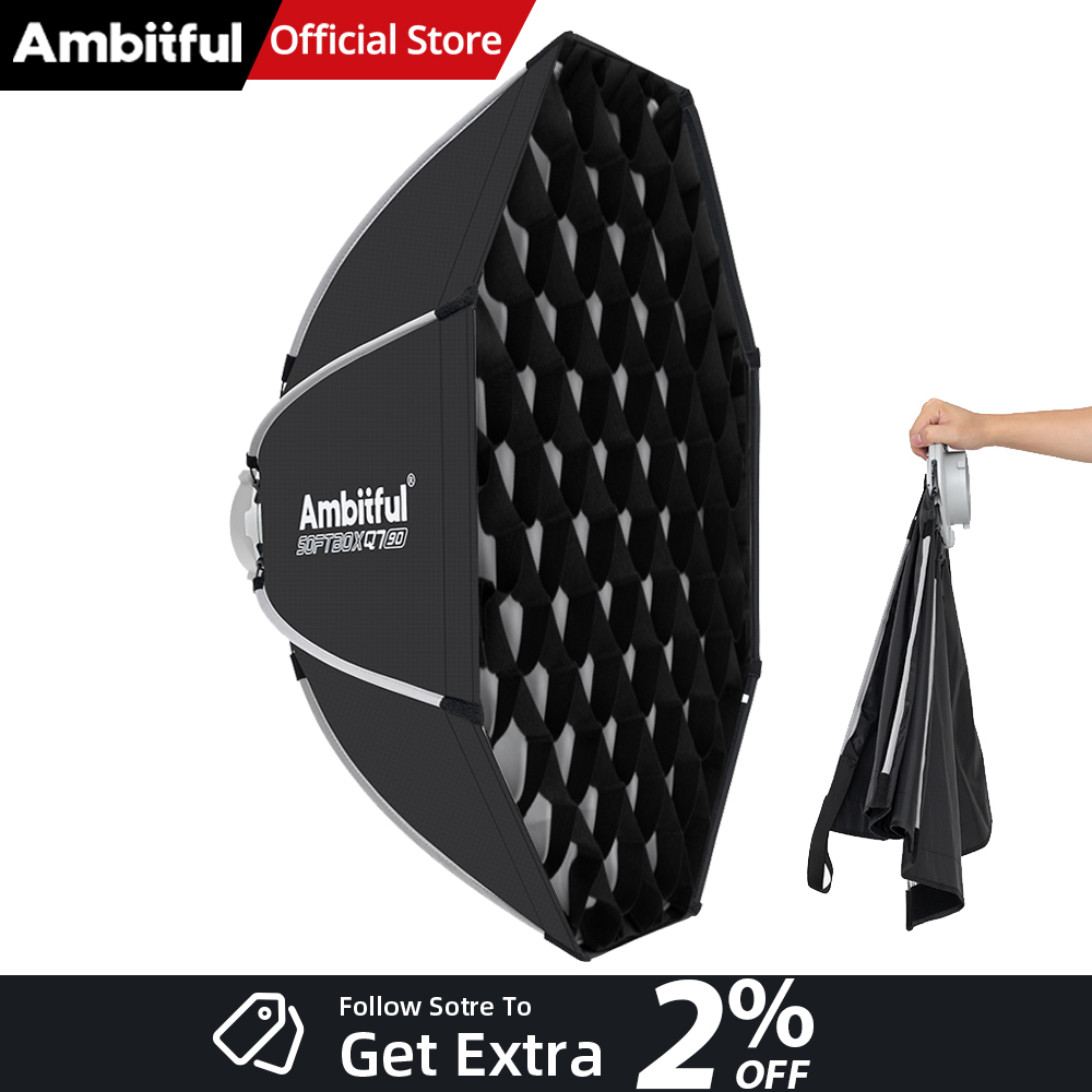Photography Grid - AMBITFUL Q7II 55/65/90cm Softbox Octagonal con