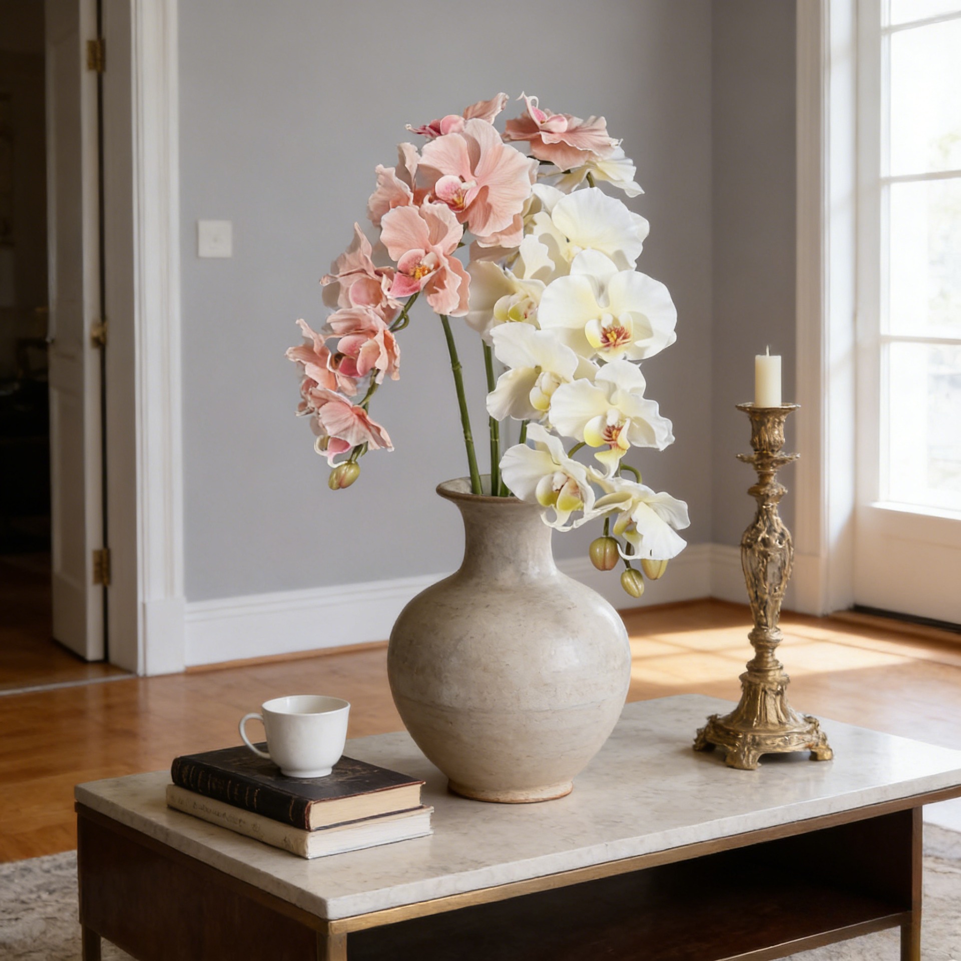 Photography Graduation - Phalaenopsis Artificial de estilo coreano, 9