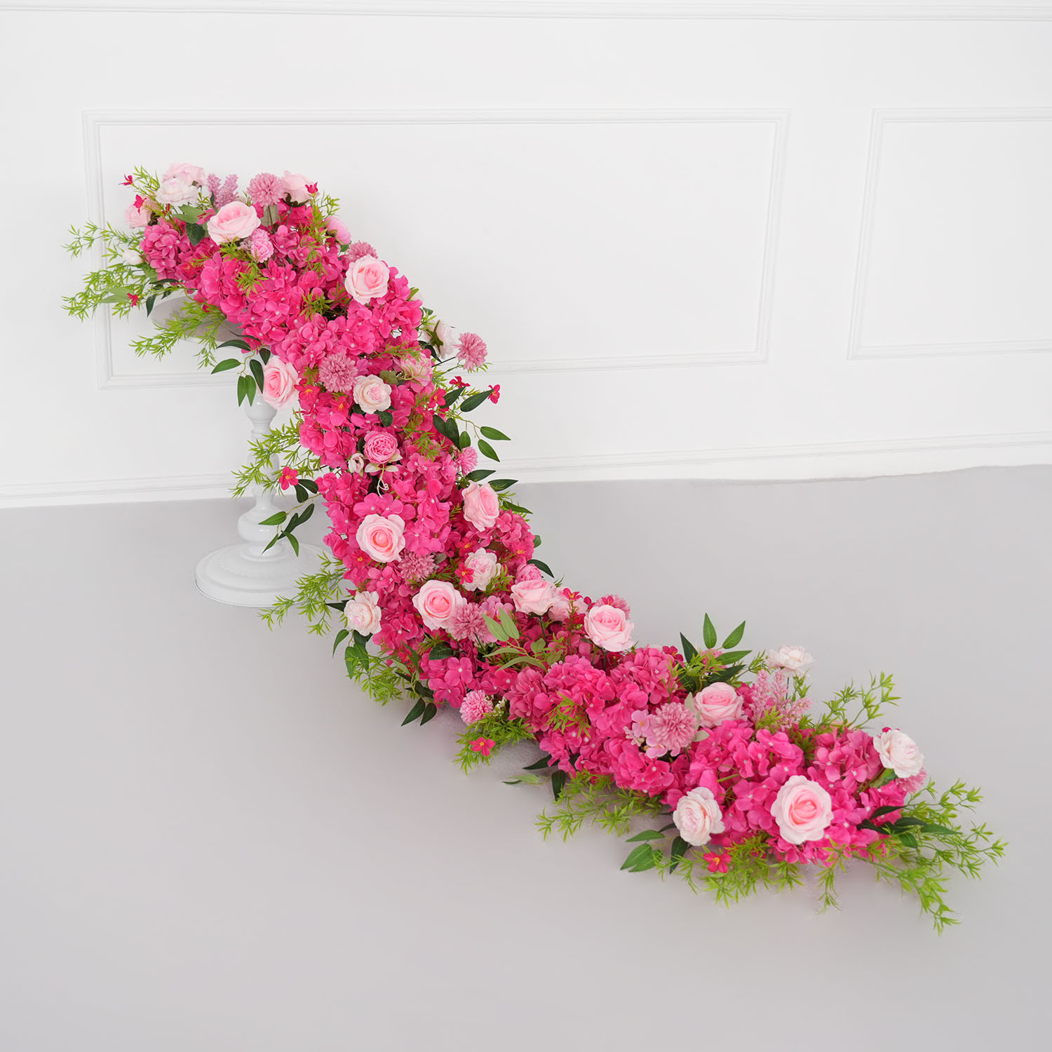 Photography Graduation - Uflower 1m/2m Rosa hortensia flor fila