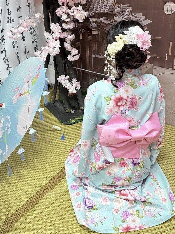 Photography Online - Vestido de Fotografía Estilo Kimono Japonés