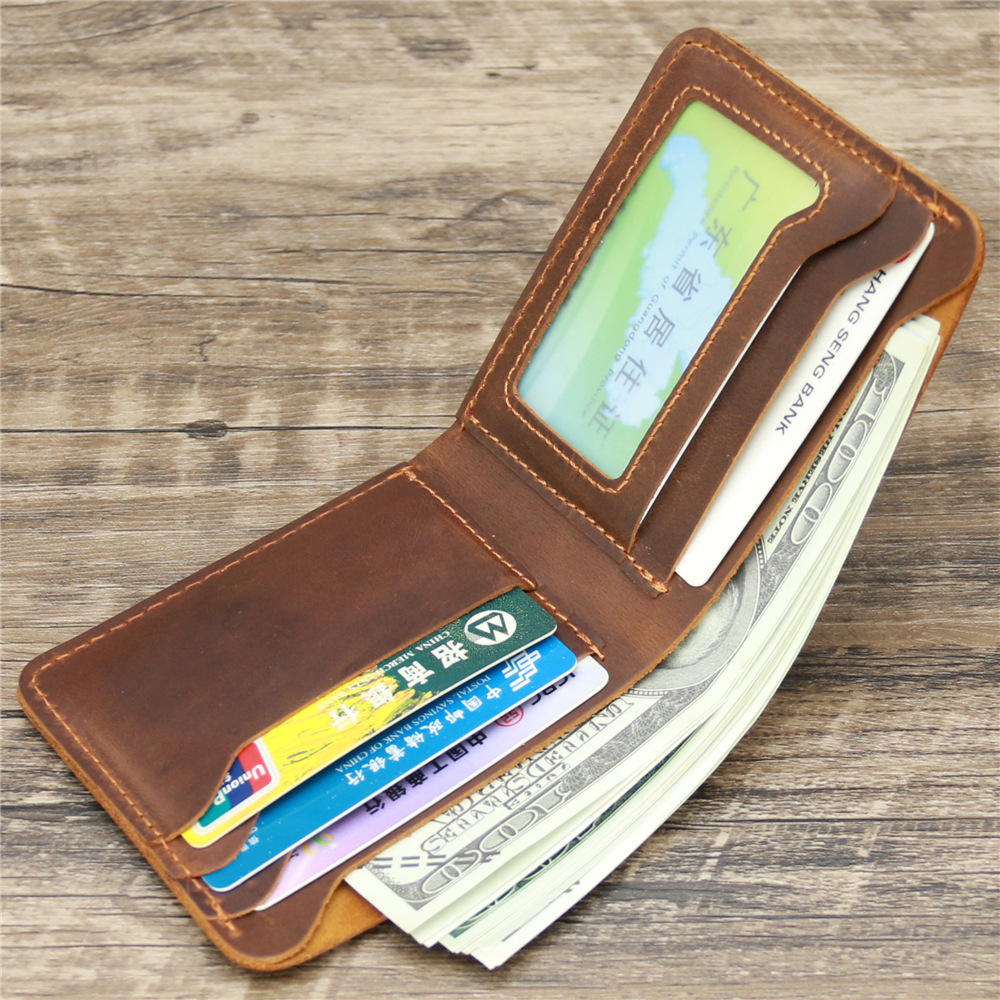 Cartera de cuero genuino con n - Photography Names reseña y precio