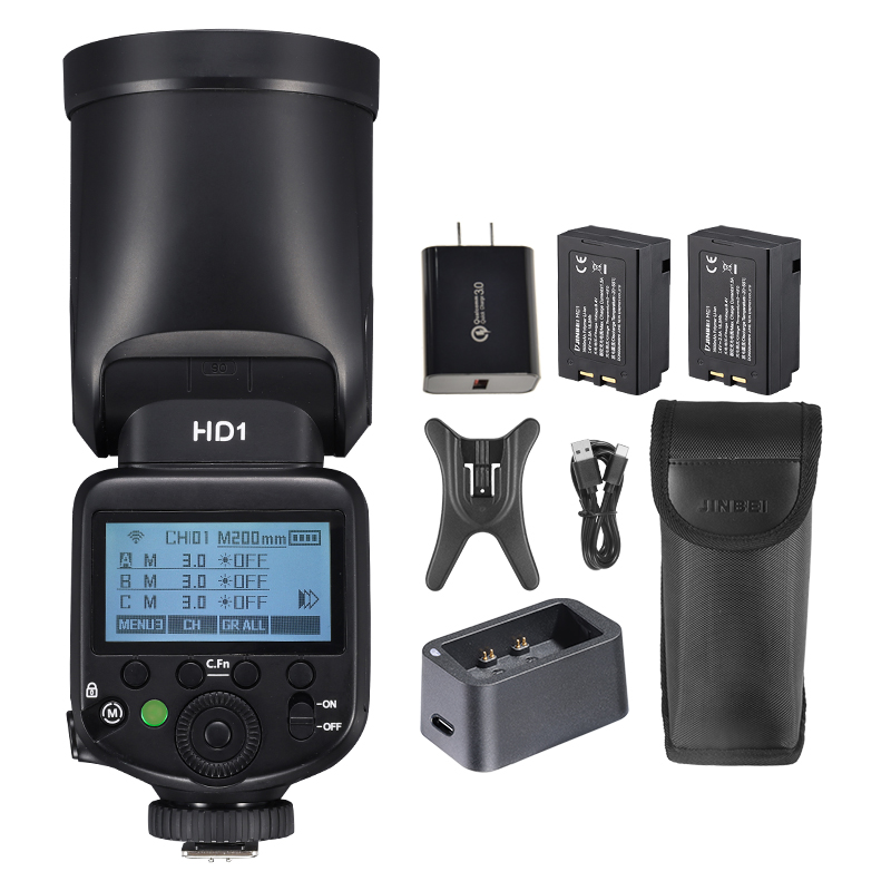 JINBEI HD-1 Flash de Cabeza Re - Photography Outdoor reseña y precio