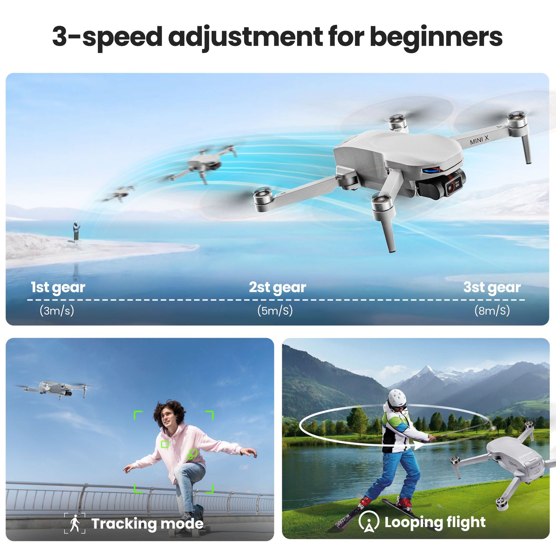 Dron Aéreo 4K HD, Quadcopter R - Photography High Key reseña y precio
