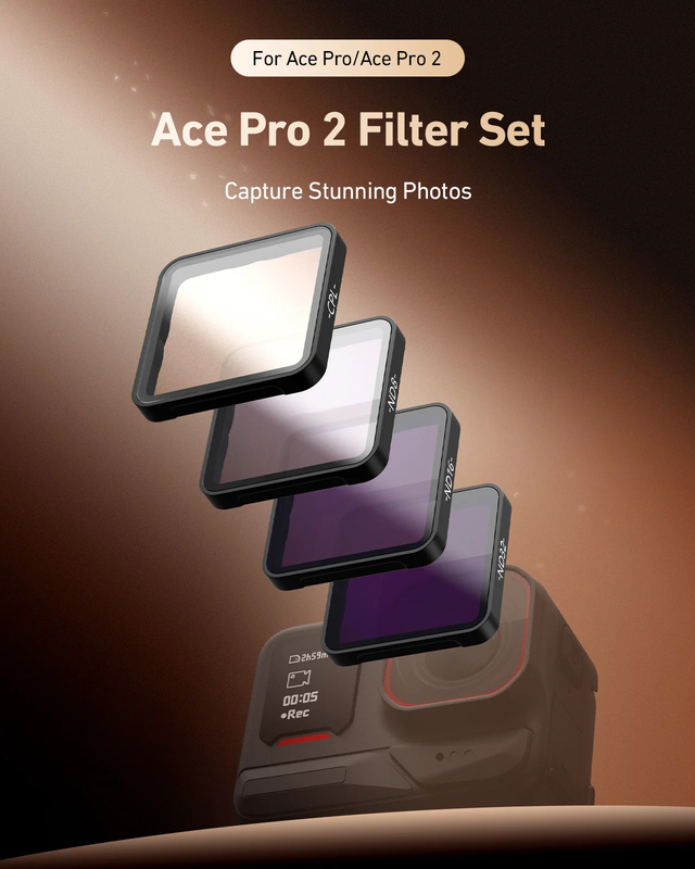TELESIN CPL ND8 ND16 ND32 jueg - Nd Filter Set reseña y precio