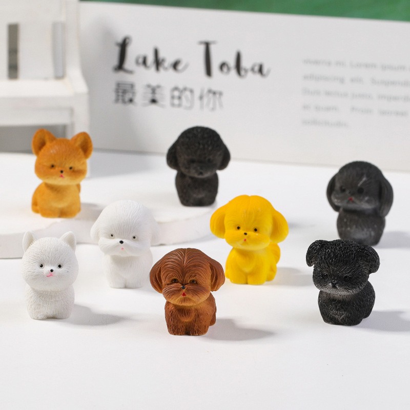 Mini Figura de Perro de Dibujo - Photography Desk reseña y precio