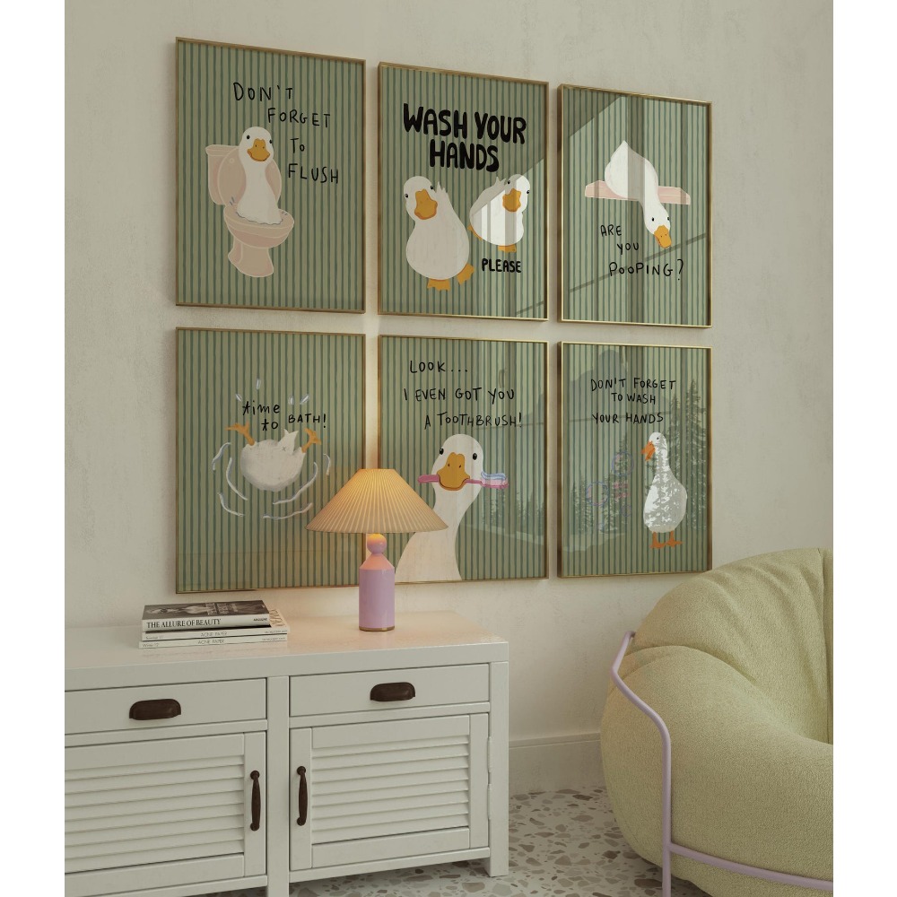 Arte de pared sin marco para b - Photography Duck reseña y precio