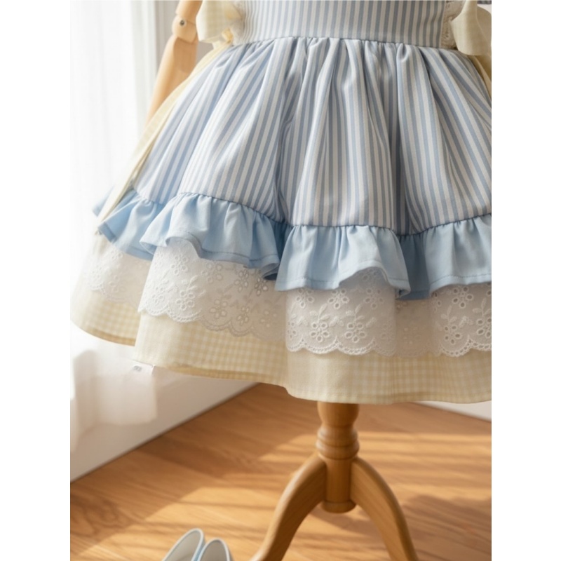 Vestido de verano a rayas azul - Photography Duck reseña y precio