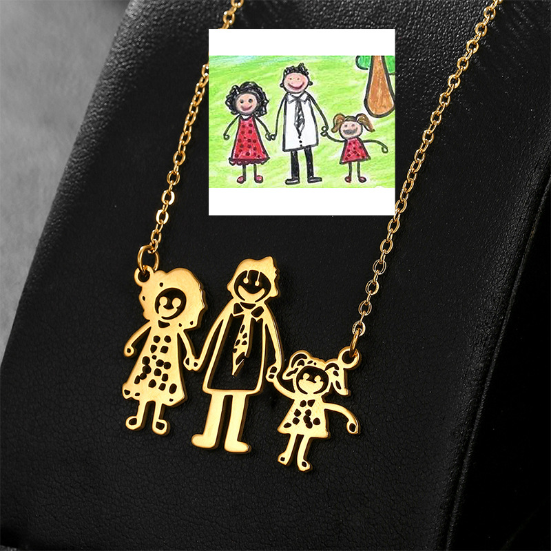 Collar con Colgante de Dibujo  - Photographic Memory reseña y precio