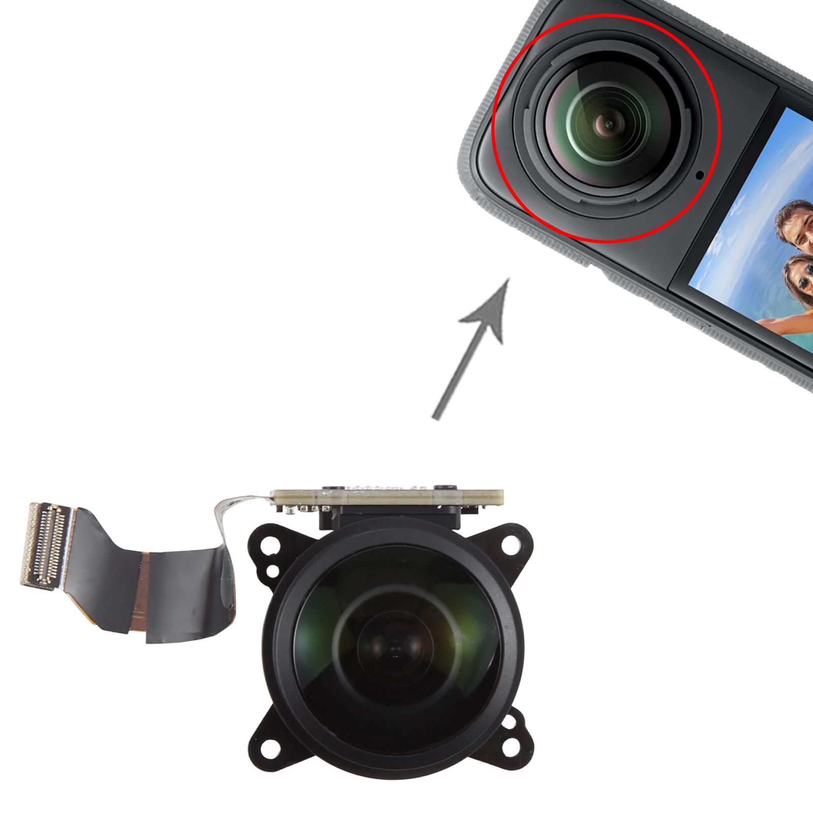 Lente frontal/trasera de repue - Insta360 Camera X3 reseña y precio