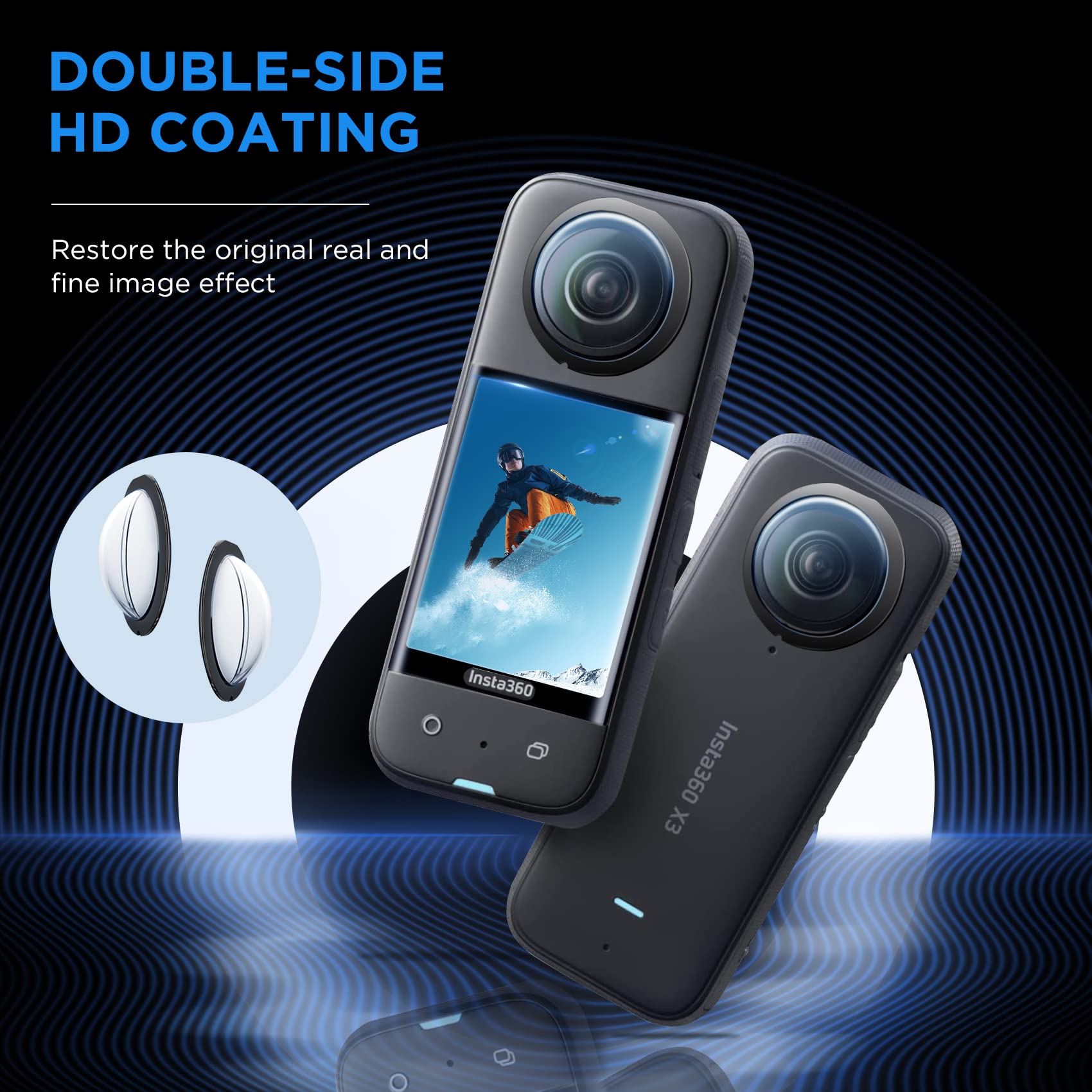 Juego de Accesorios para Insta - Insta360 Camera X3 reseña y precio