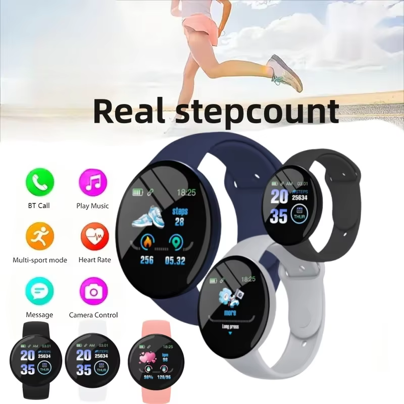 Reloj inteligente D18, pantall - Photography Grid reseña y precio