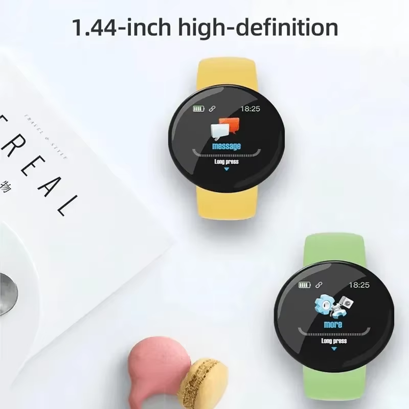 Reloj inteligente D18, pantall - Photography Grid reseña y precio