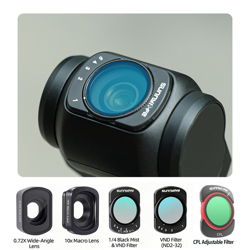 Filtro de Lente para DJI Osmo  - Nd Filter Set reseña y precio