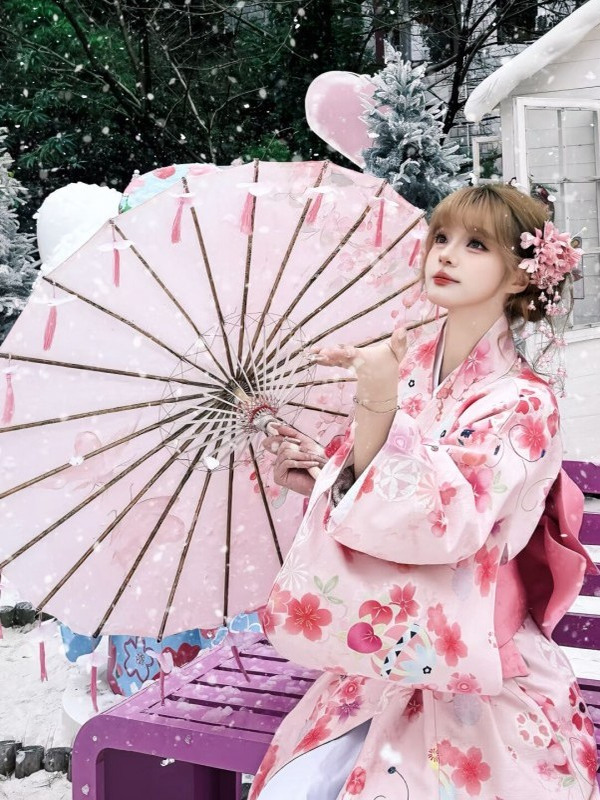 Kimono japonés tradicional, ba - Photography Online reseña y precio