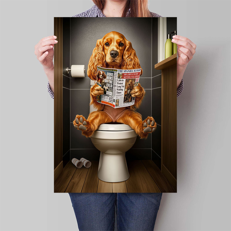 Goldendoodle-Póster de periódi - Photography Duck reseña y precio