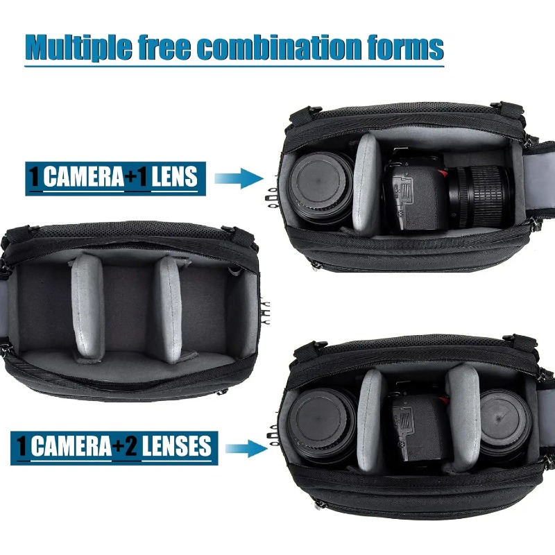 Bolso bandolera impermeable de - Photography Outdoor reseña y precio