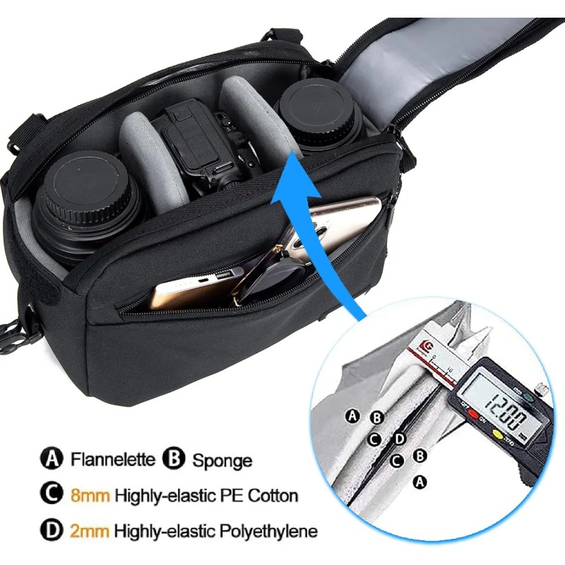 Bolso bandolera impermeable de - Photography Outdoor reseña y precio